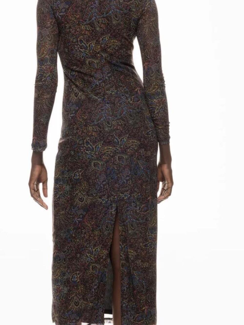 Printed Mesh Dress | Rosetta Getty x RTR | Medium (205) - Picture 3 of 12